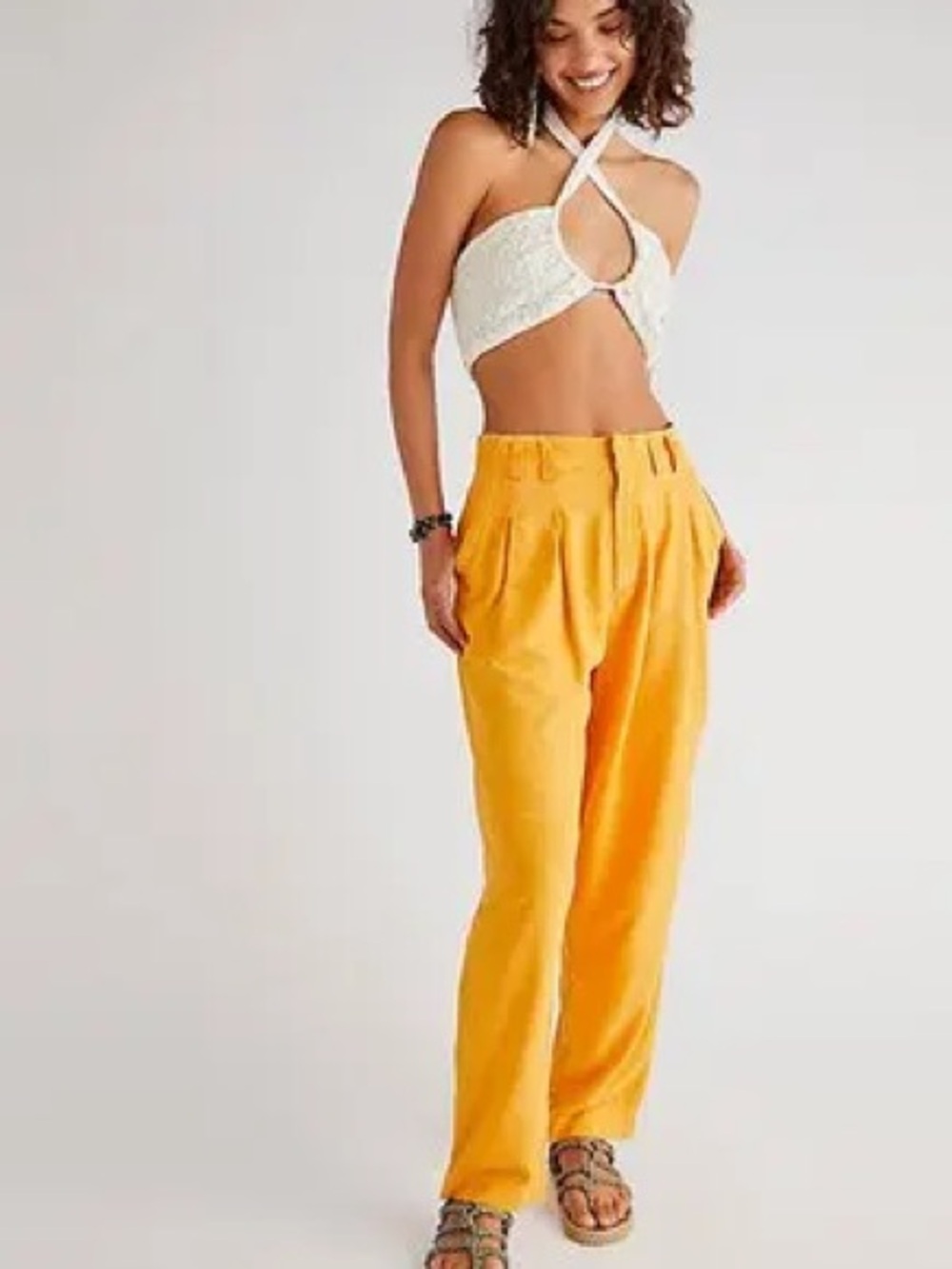Free People Calla Pleated pants